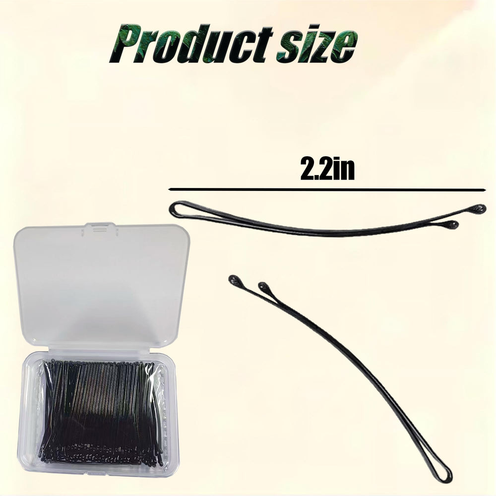 gegobeno close-up showing curved bobby pin shape for secure hold