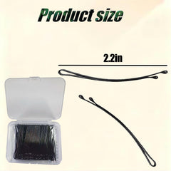 gegobeno close-up showing curved bobby pin shape for secure hold