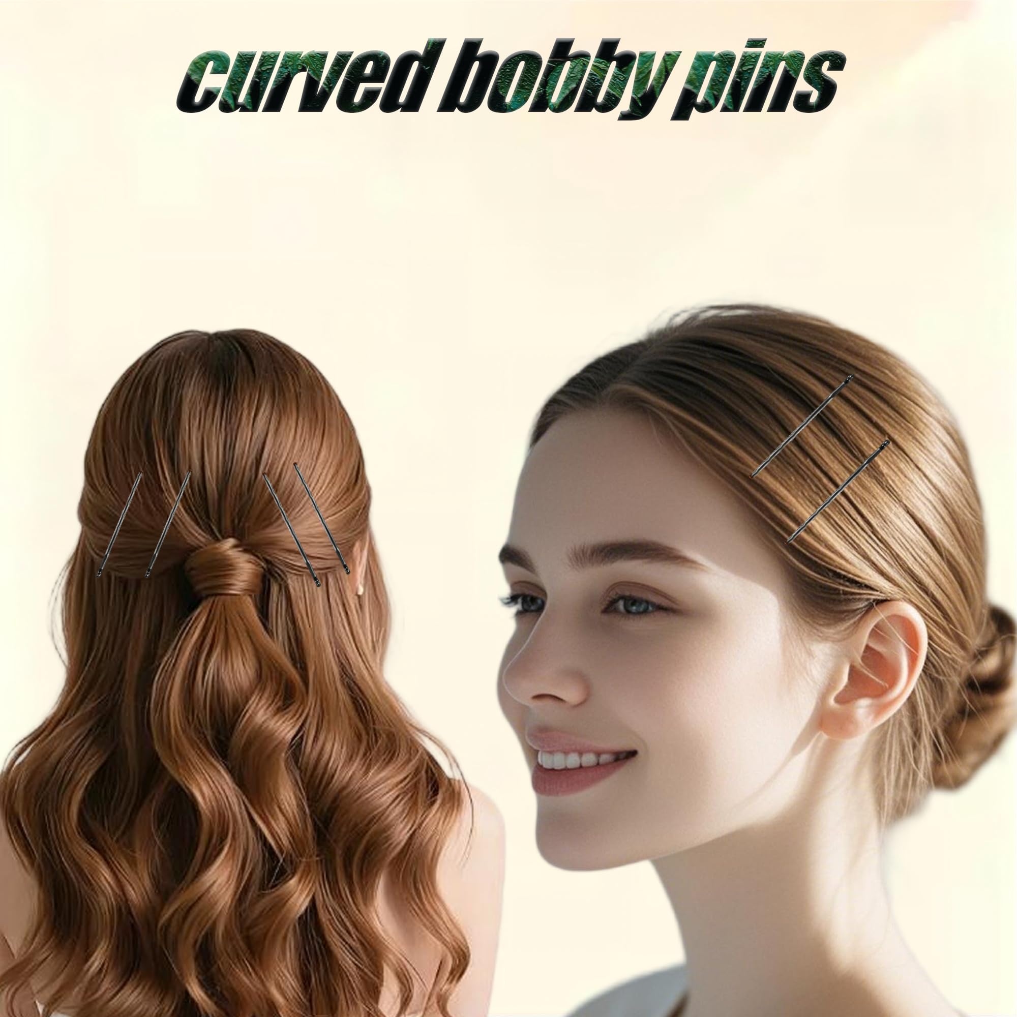 gegobeno bobby pin beside a hand showing 2.2-inch scale