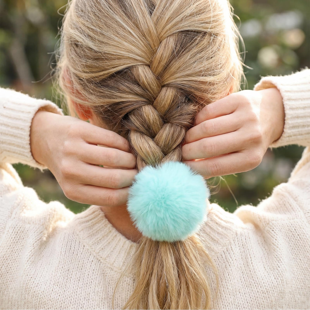 Gegraterwa pom poms styled in a lifestyle flatlay inspiring outfit ideas