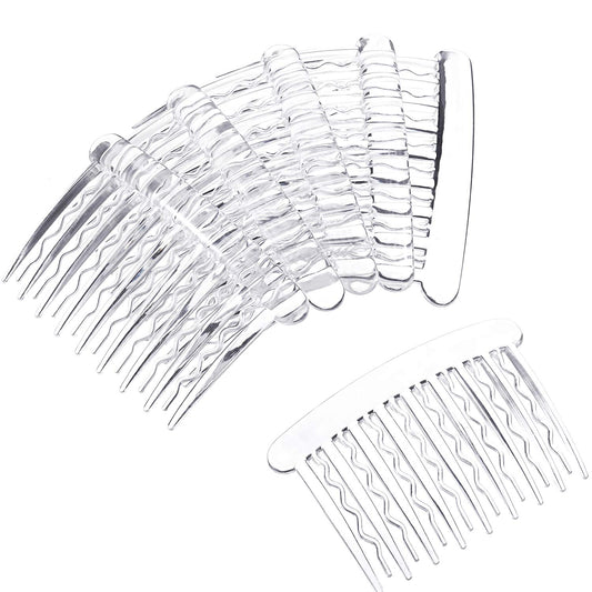 Gejoy close-up of comb teeth showing straight and wavy teeth for improved grip and comfort