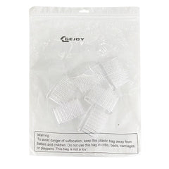 Gejoy transparent comb held in hand to show lightweight 3-inch size and easy placement