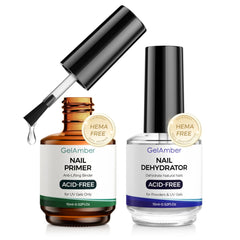 GELAMBER front view of two 15ml bottles showing kit convenience