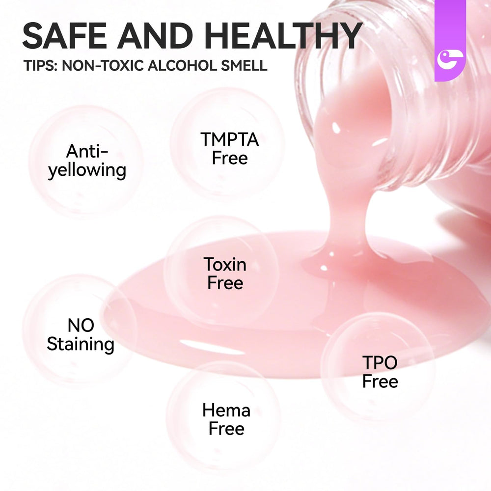 gelike ec cap and brush detail for precise, quick application