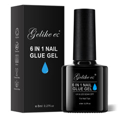 gelike ec front bottle showing clear gel and brand for easy identification