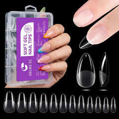 gelike ec front packaging showing 240-piece kit and sizes, clear organization benefit