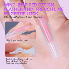 gelike ec form in salon application speeding extension build and cleanup