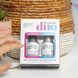 Gelish cured nails displaying high-shine finish and chip resistance benefit
