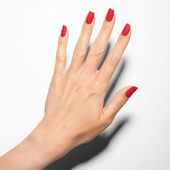 Gelish Fire Cracker bottle inside a travel kit for on-the-go touchups