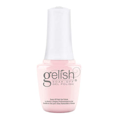 Gelish bottle front label showing Curls & Pearls shade and travel convenience