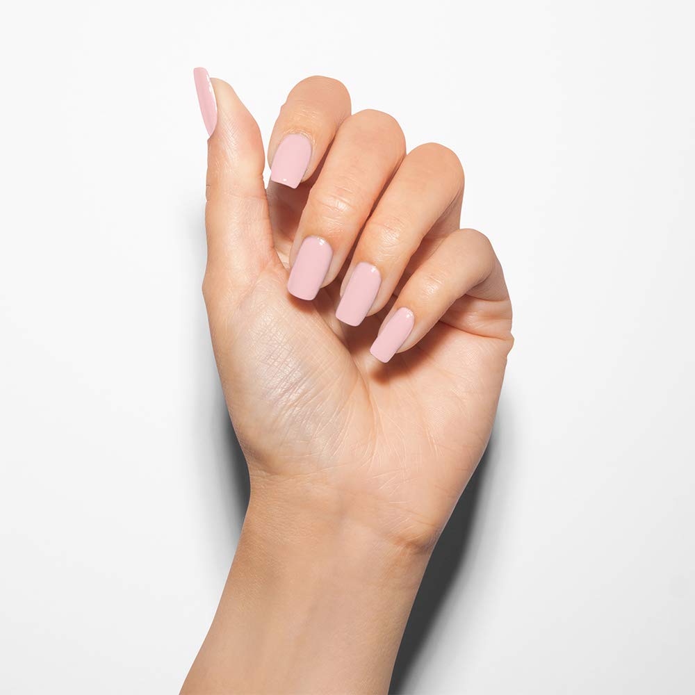 Set of nail swatches painted with Gelish Once Upon A Mani illustrating true color payoff