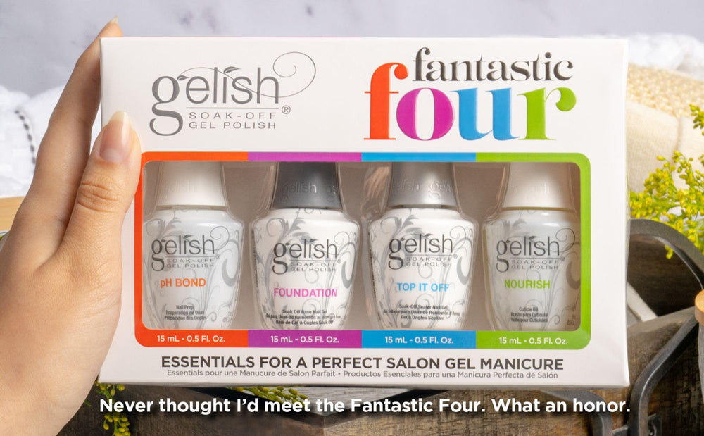 Gelish Nourish Cuticle Oil dropper detail showing hydration restoring cuticle health
