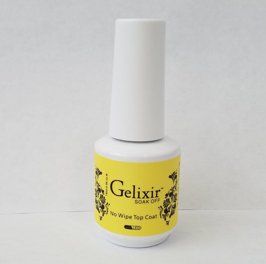Gelixir close-up gel bead on brush showing smooth texture and easy application