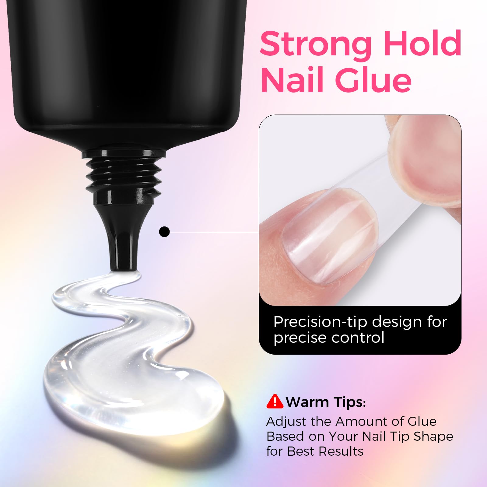 GELLAKTIK bottle cap and nozzle detail for precise dispensing and controlled application
