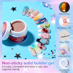 gellaktik 3d silicone mold included to press repeatable floral designs and speed production