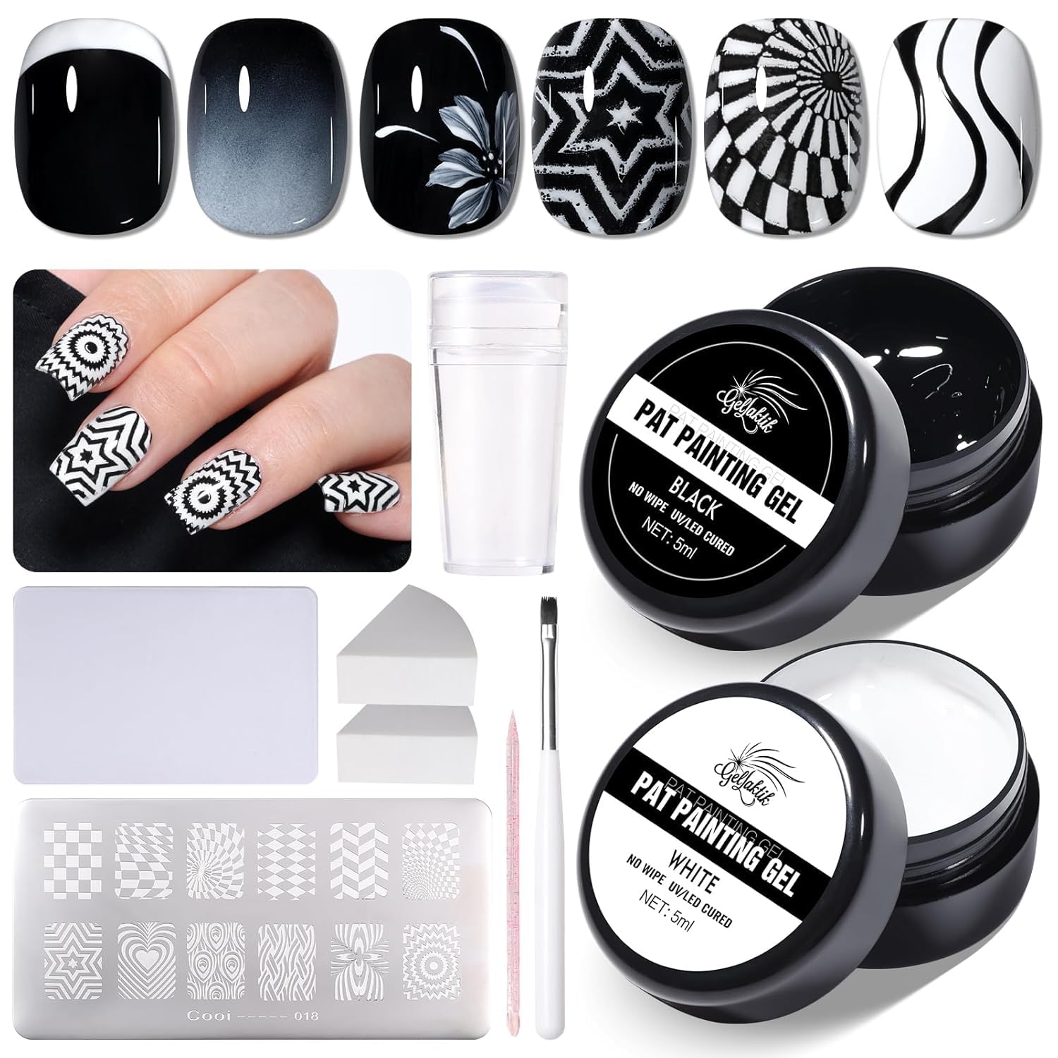 GELLAKTIK front packaging showing complete kit for quick setup
