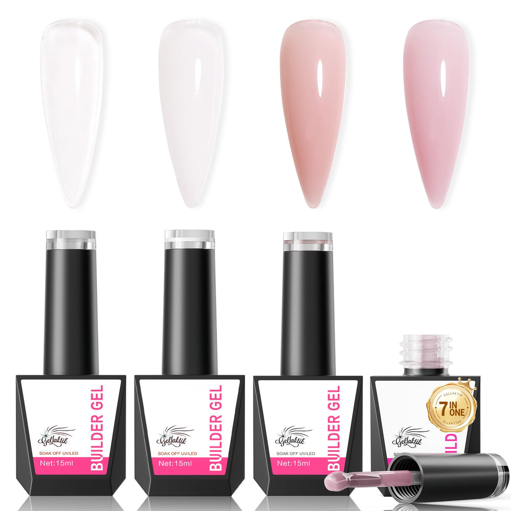 GELLAKTIK front packaging showing four 15ml bottles and product benefits