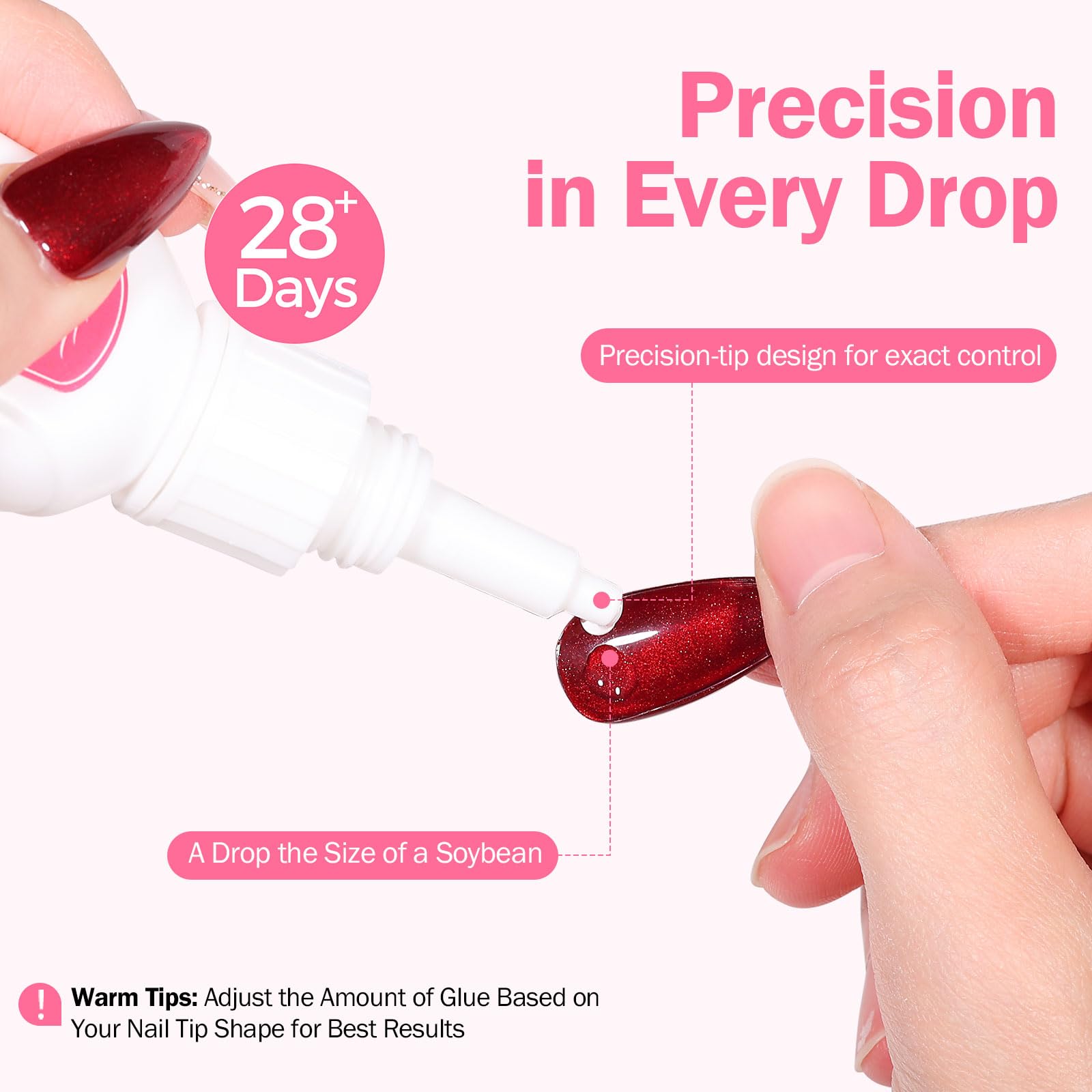 GELLAKTIK grinding strip and plastic stick for prepping nails and tidy finish