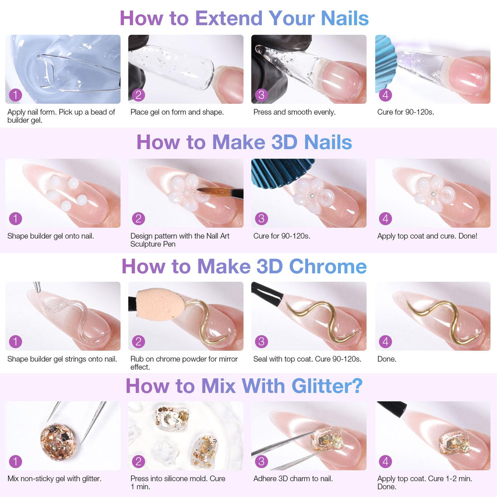 GELLAKTIK hand-sculpting gel in action demonstrating beginner-friendly control