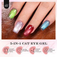 GELLAKTIK lifestyle manicure table scene showing at-home salon results