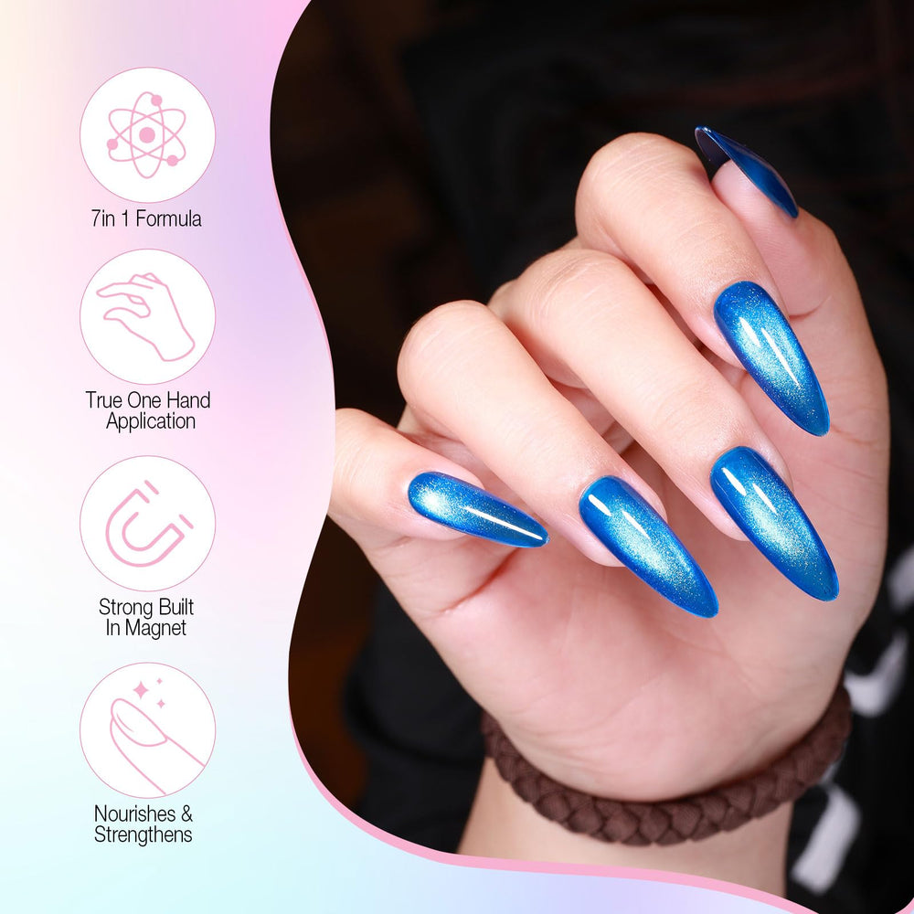 GELLAKTIK pen with detachable magnet snapped on for precise patterns