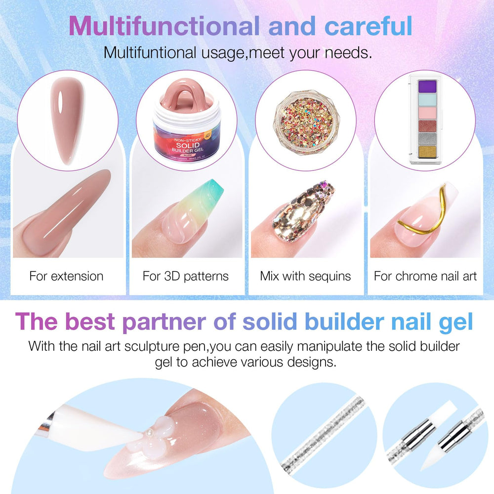 gellaktik sculpting in use with fingers demonstrating easy hand-carving and creative control