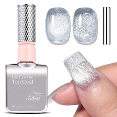 GELLAKTIK silver bottle front view showing sleek branding and quick application benefit