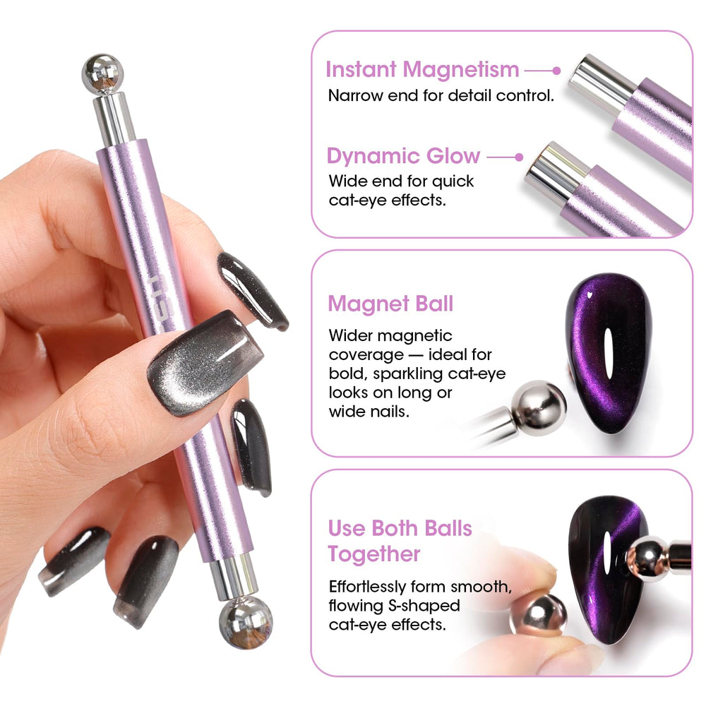 GELLEN 8mm and 10mm ball magnets detail for bright bead highlight effects