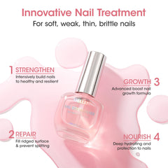GELLEN applying serum on a fingernail, illustrates easy daily application