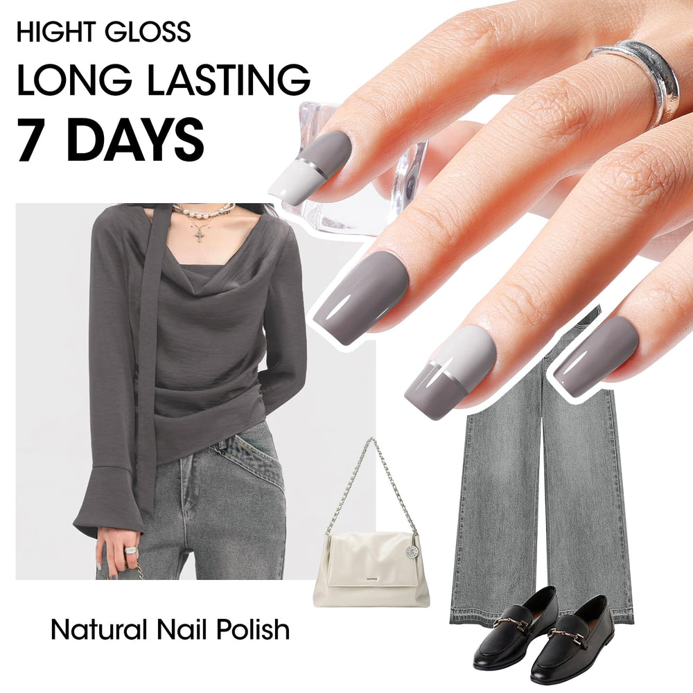 GELLEN applied on fingernails showcasing salon-style, long-lasting look