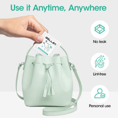 GELLEN wipe cleaning brush and bottle necks for tidy salon tools