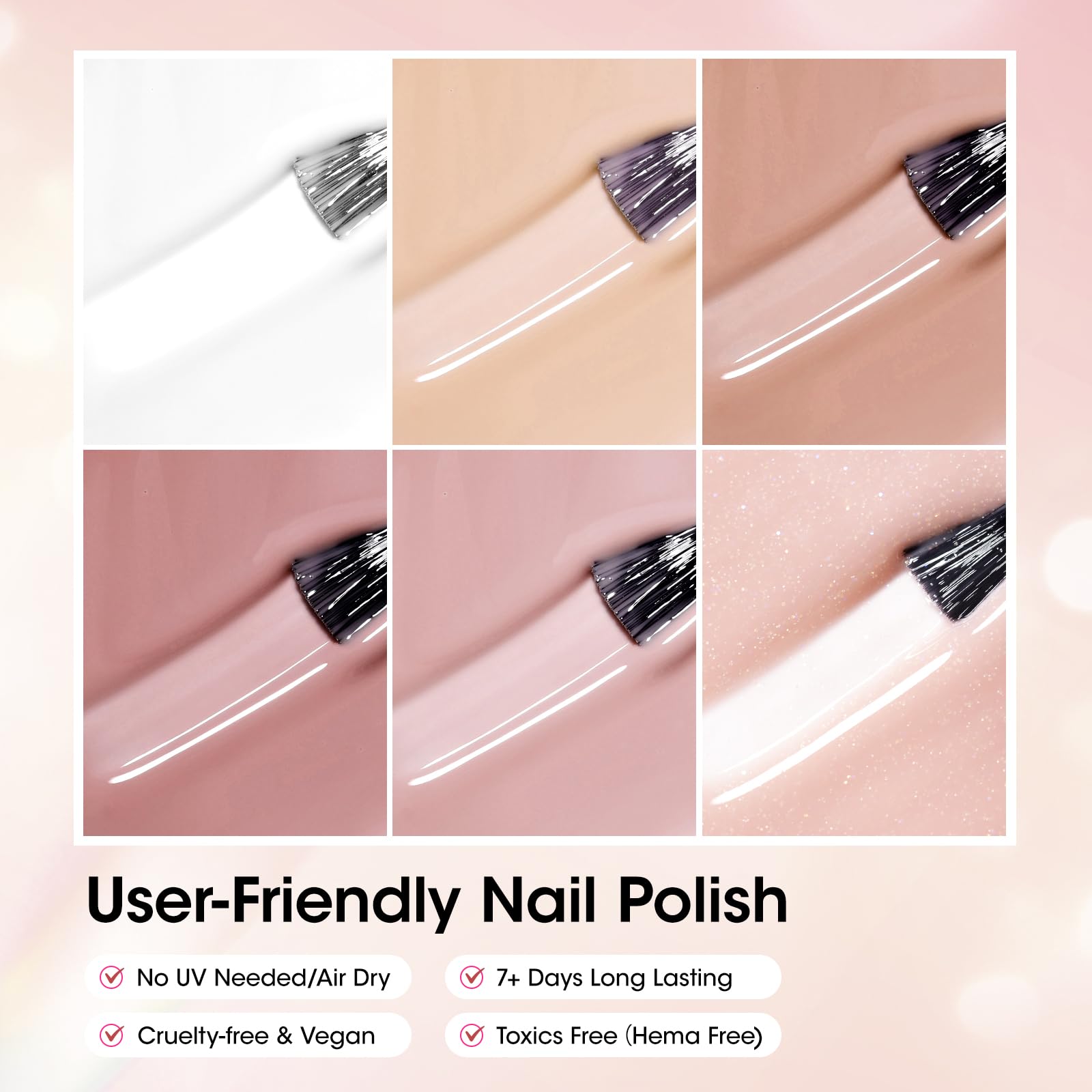 GELLEN bottle close-up highlighting the label and glossy cap for easy application