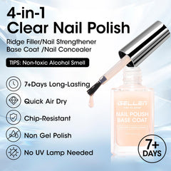GELLEN brush and cap displaying smooth application and precise control