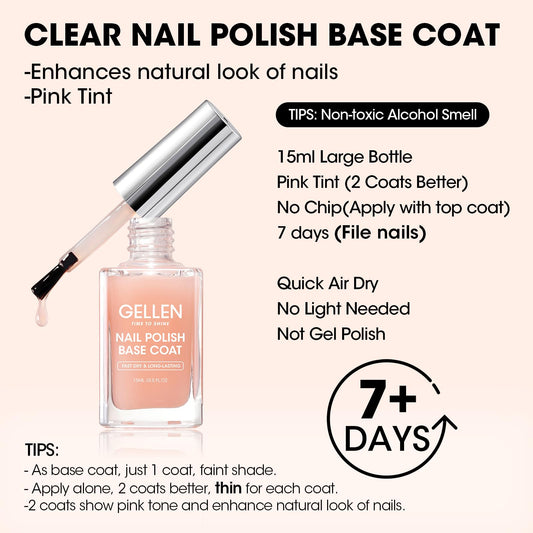 GELLEN brush and single stroke demonstrating smooth application benefit