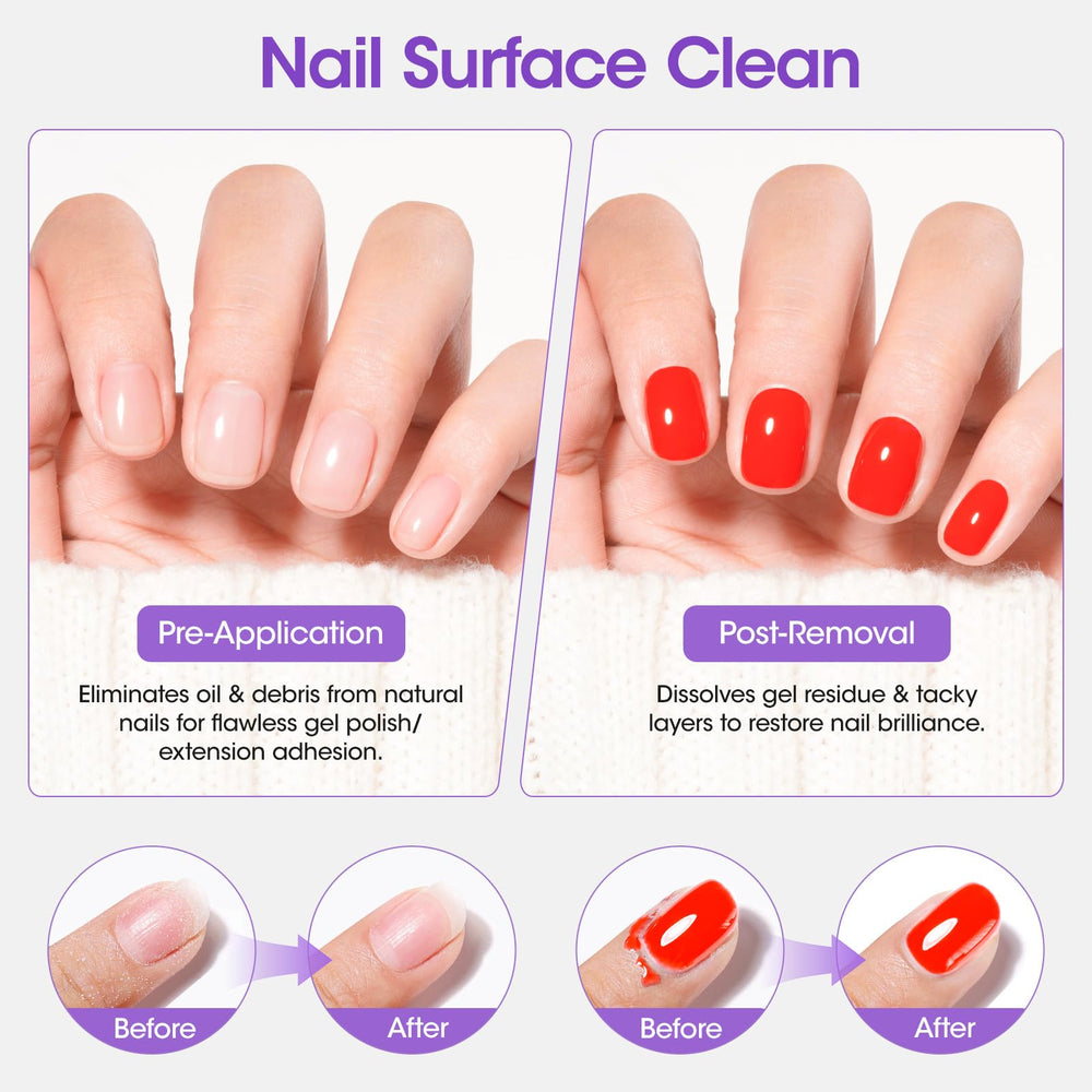 GELLEN cleansing brush being rinsed to remove hardened gel benefit: restores tool performance