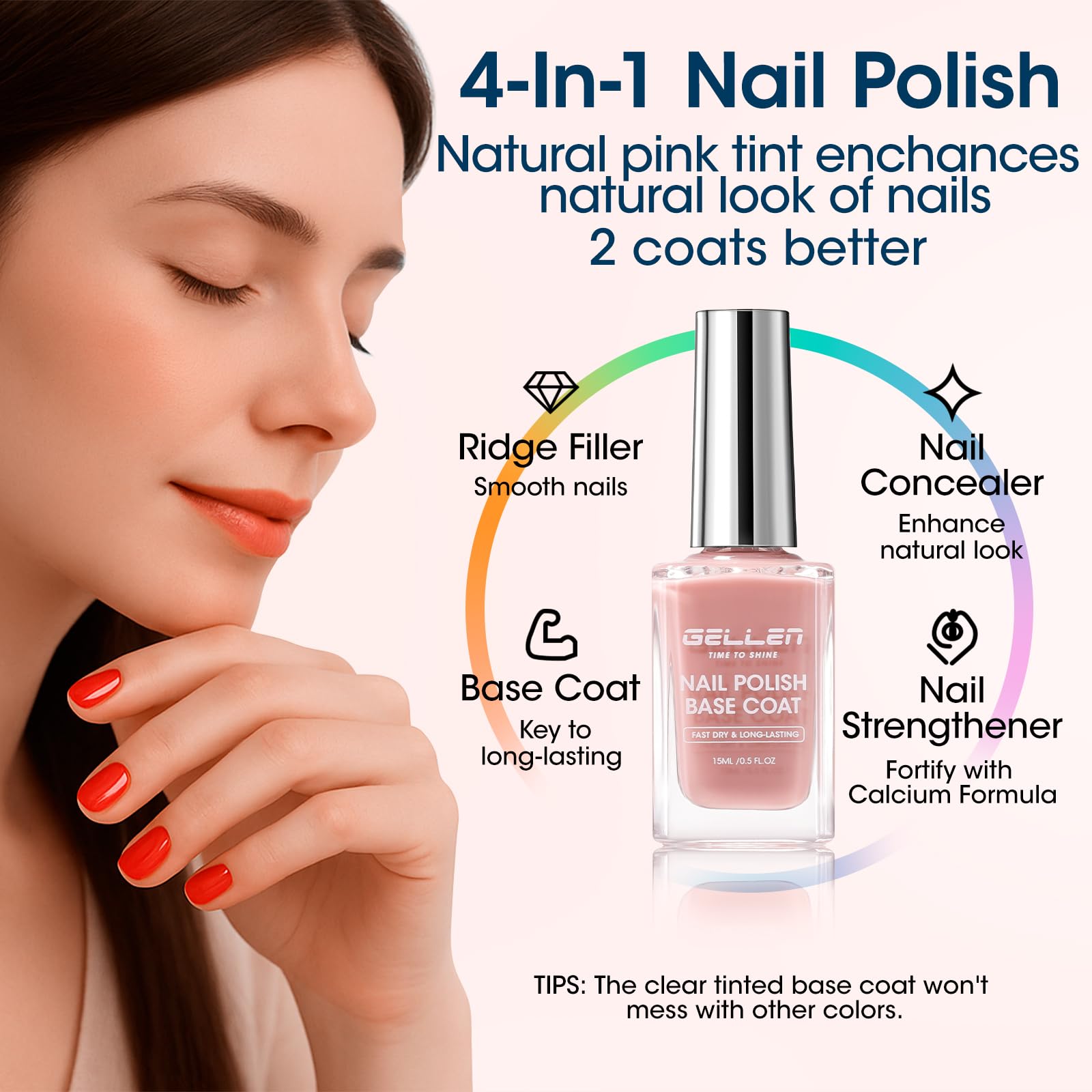 GELLEN brush close-up demonstrating smooth even application benefit
