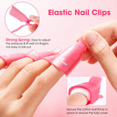 GELLEN cuticle pusher and stainless scraper detail for gentle gel lifting