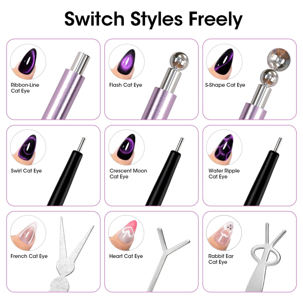 GELLEN double-ended magnet pen closeup highlighting precision and control
