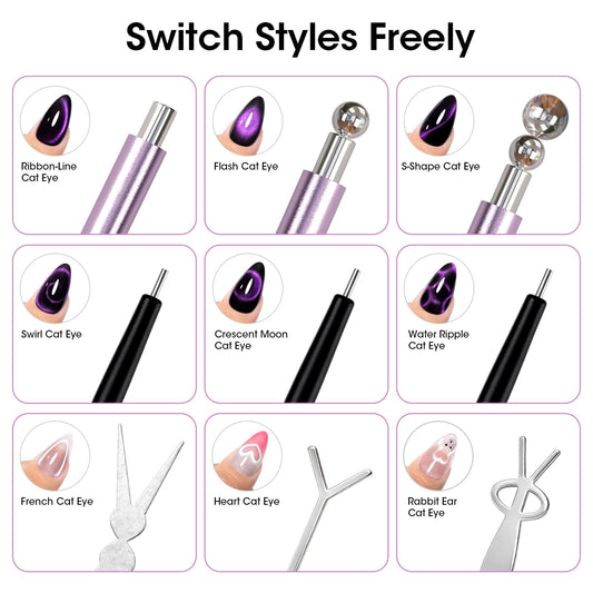 GELLEN double-ended magnet pen closeup highlighting precision and control