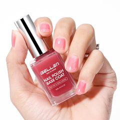 GELLEN front bottle showing clear sheer red tint and quick-dry benefit