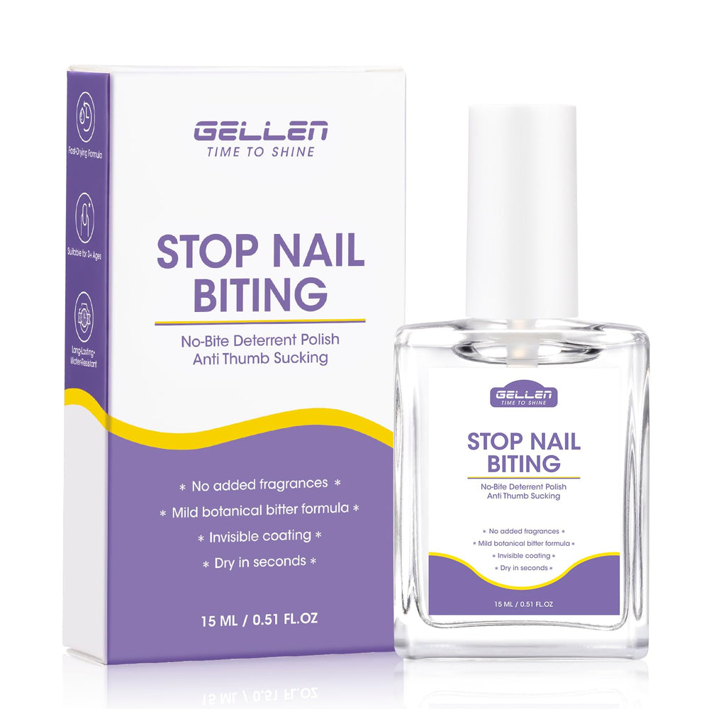 GELLEN front bottle view showing compact 15ml and portability benefit