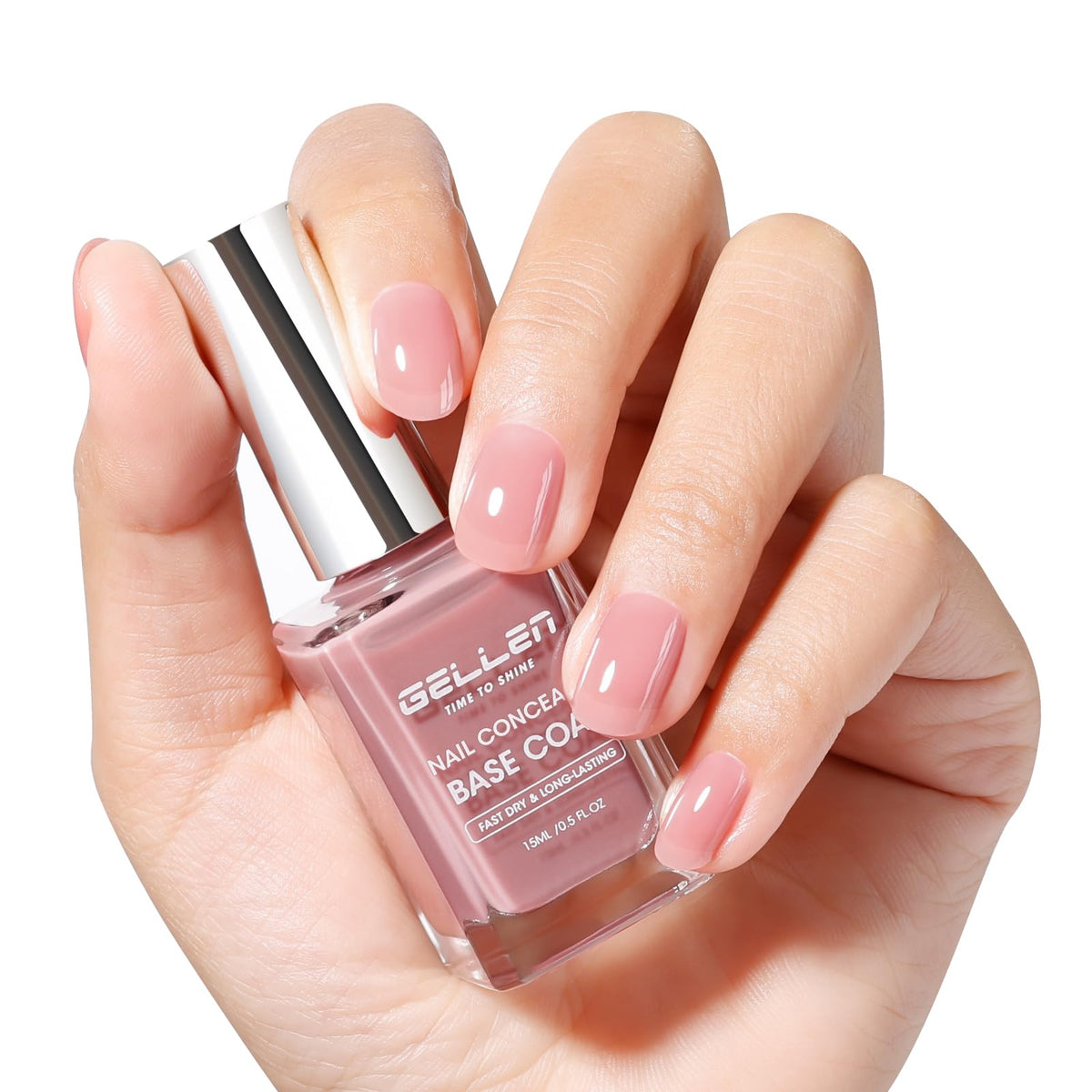 GELLEN front packaging shows dusty purple rose shade and multi-function benefit