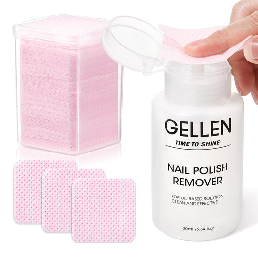 GELLEN front bottle and wipes showing kit convenience