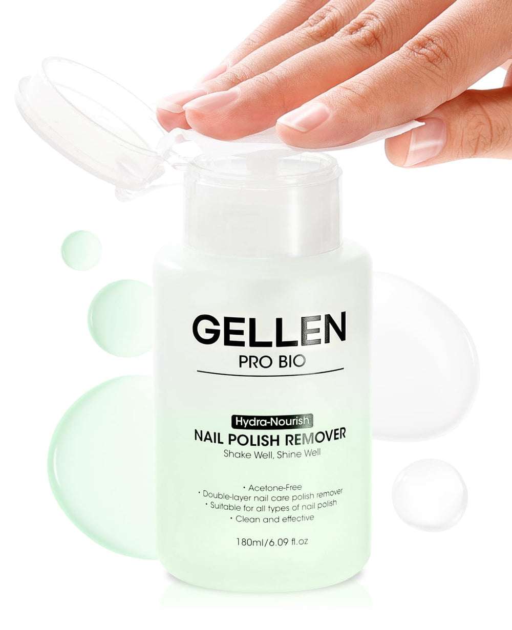 GELLEN front packaging with pump showing convenient one-handed dispensing and control