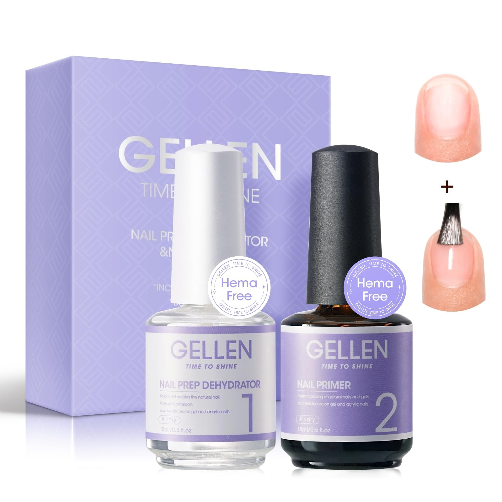 GELLEN front packaging showing the dehydrator and primer set and clear benefits