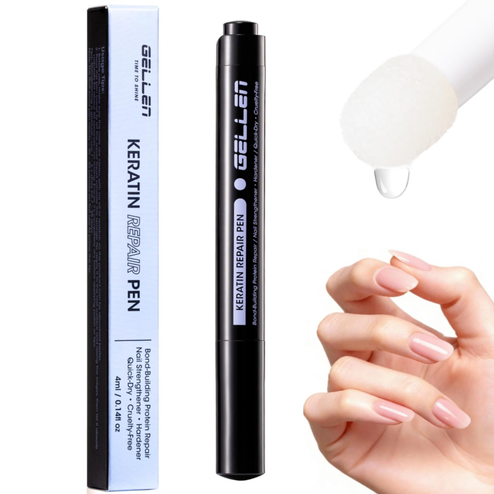 GELLEN front packaging showing pen and branding for easy identification