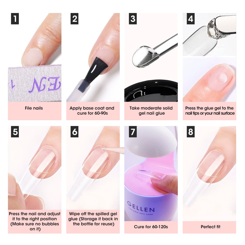 GELLEN gel texture on skin highlighting controlled, non-sticky consistency