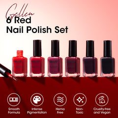 GELLEN glossy finish close-up demonstrating high-shine topcoat protection benefit