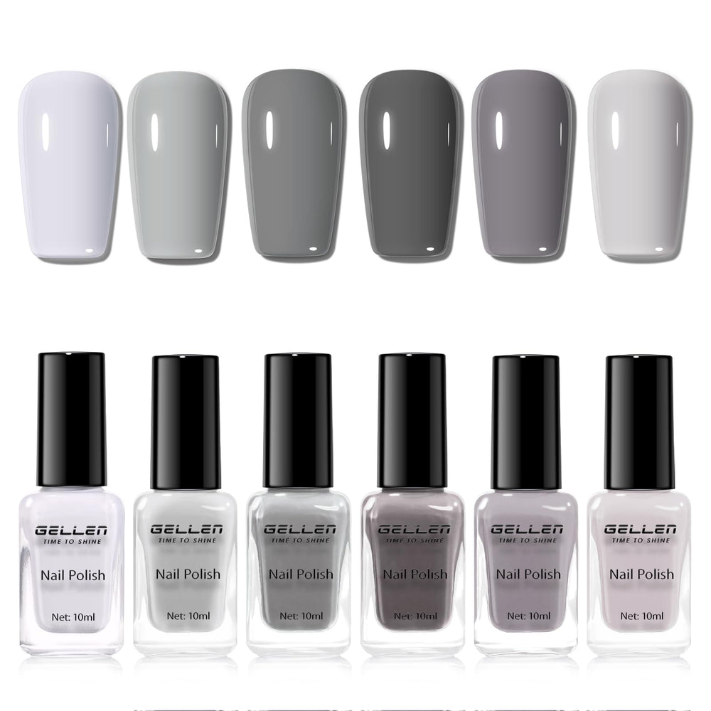 GELLEN front packaging showing six grey bottles and branding for easy selection