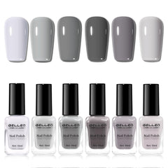 GELLEN front packaging showing six grey bottles and branding for easy selection